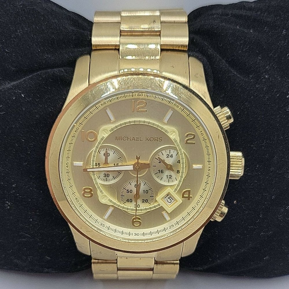 Michael Kors Runway MK8077 Men's Stainless Steel A